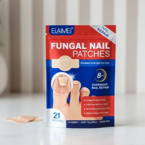 FungalPatches, obnovující náplasti pro péči o poškozené nehty (21 ks.)