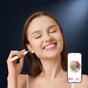 EarStick, pomocník na čištění ušního mazu s kamerou