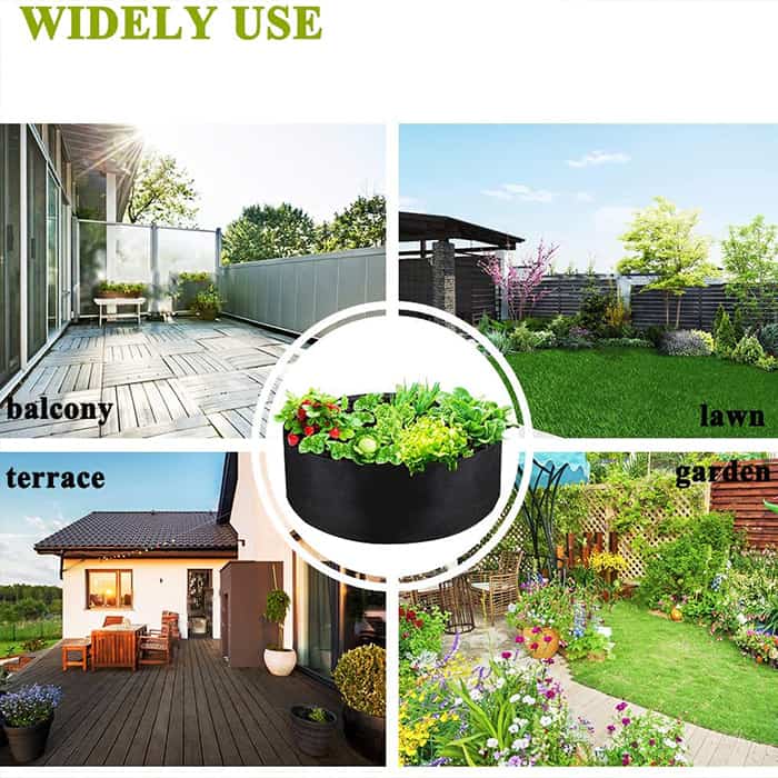 Garden GrowBag, záhon z textilu pro bujný růst všech druhů rostlin