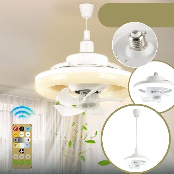 FANLIGHT, Ventilátor s LED světlem