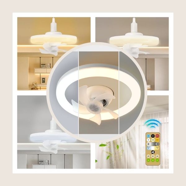 FANLIGHT, Ventilátor s LED světlem